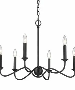 Hot Sale ๐ฅ Golden Lighting Tierney 6 Light Chandelier ๐ 11 Golden Lighting Tierney 6 Light Chandelier