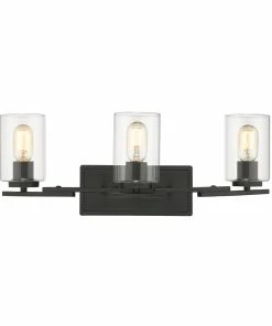 Golden Lighting American Farmhouse Monroe 3 Light Bath Vanity