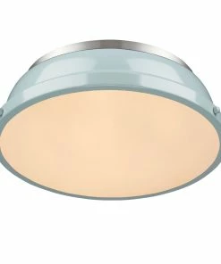 Top 10 💯 Golden Lighting Transitional Looks Duncan 14" Flush Mount 🥰 165 Golden Lighting Transitional Looks Duncan 14