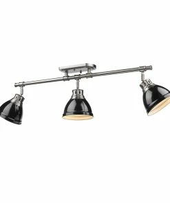 Golden Lighting American Farmhouse Duncan Semi-Flush - Track Light