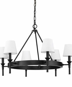 Golden Lighting Edinburgh 6 Light Chandelier