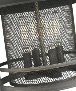 Golden Lighting American Farmhouse Parsons 4 Light Pendant - Closeout