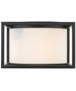 Golden Lighting Manhattan Flush Mount American Farmhouse