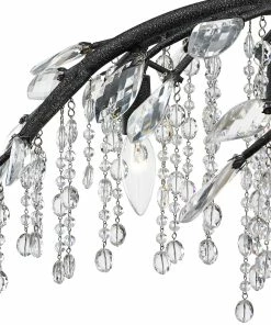 Golden Lighting Autumn 6 Light Chandelier American Farmhouse