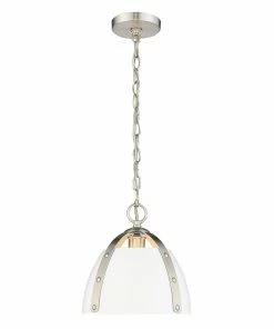 Golden Lighting Aldrich Small Pendant  - Closeout American Farmhouse