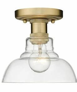 Golden Lighting Carver Flush Mount