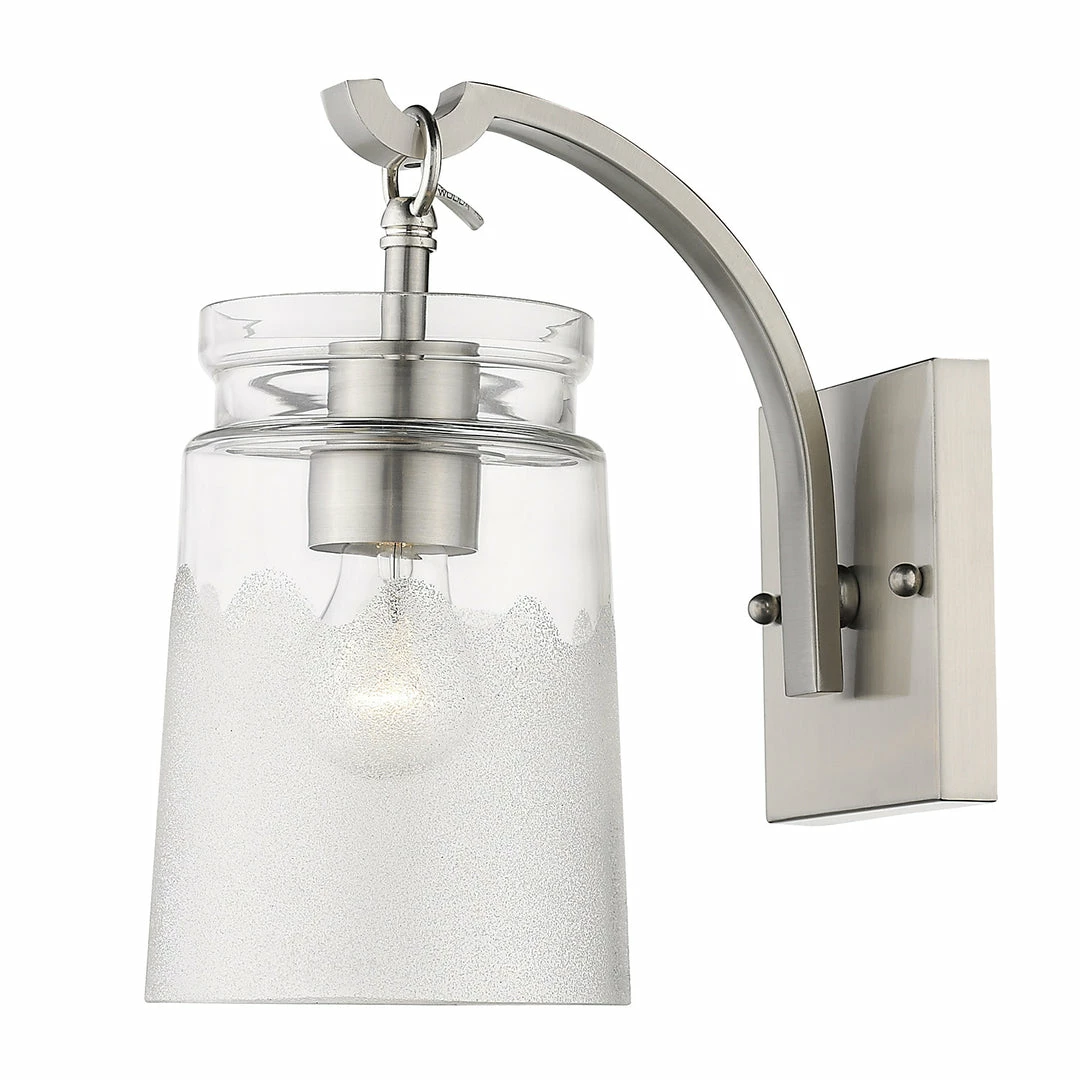 Cheapest 🎉 Golden Lighting American Farmhouse Travers 1 Light Wall Sconce - Closeout 🌟 6 Golden Lighting American Farmhouse Travers 1 Light Wall Sconce - Closeout