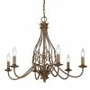 Golden Lighting Antoinette 6 Light Chandelier