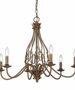 Golden Lighting Antoinette 6 Light Chandelier