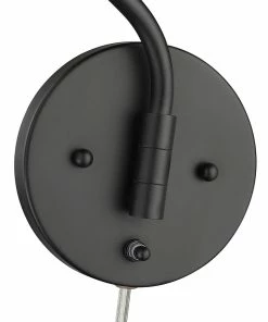 Golden Lighting Ryleigh 1 Light Articulating Wall Sconce American Farmhouse