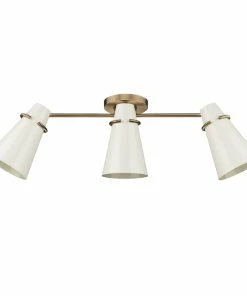 Hot Sale ๐ Golden Lighting Reeva 3 Light Semi-Flush American Farmhouse โญ 15 Golden Lighting Reeva 3 Light Semi-Flush American Farmhouse
