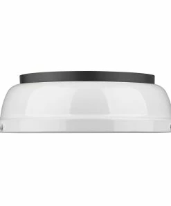 Top 10 💯 Golden Lighting Transitional Looks Duncan 14" Flush Mount 🥰 122 Golden Lighting Transitional Looks Duncan 14