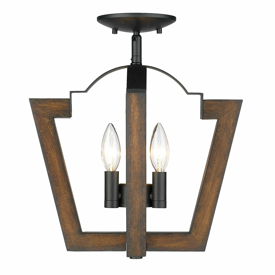 Top 10 ๐ Golden Lighting American Farmhouse Regan Semi-Flush - Closeout ๐ฅฐ 7 Golden Lighting American Farmhouse Regan Semi-Flush - Closeout