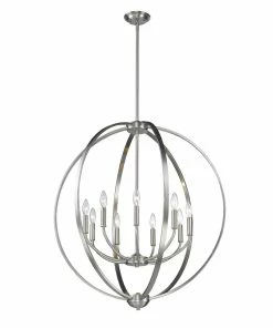 Cheapest โจ Golden Lighting American Farmhouse Colson 9 Light Chandelier ๐งจ 64 Golden Lighting American Farmhouse Colson 9 Light Chandelier