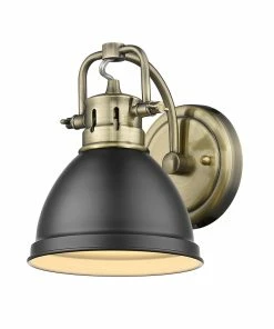 Golden Lighting American Farmhouse Duncan 1 Light Bath Vanity