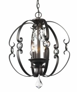 Golden Lighting Ella 3 Light Pendant