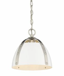 Golden Lighting Aldrich Small Pendant  - Closeout American Farmhouse