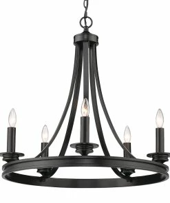 Golden Lighting Saldano 5 Light Chandelier