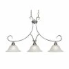 Golden Lighting Lancaster 3 Light Linear Pendant American Farmhouse