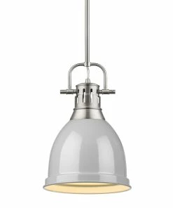 Golden Lighting Duncan Small Pendant With Rod - Closeout