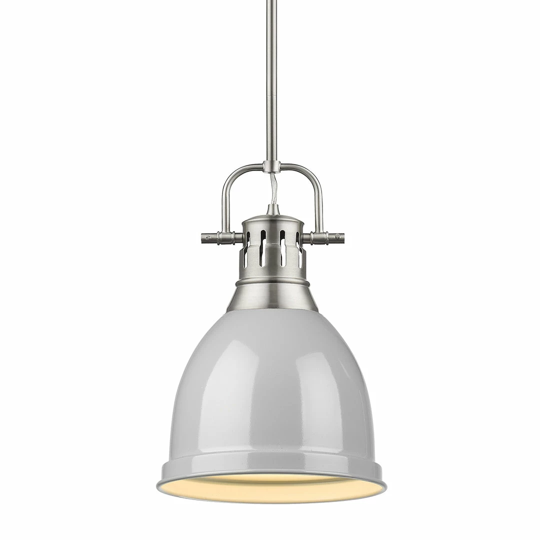 Cheap ๐ Golden Lighting Duncan Small Pendant With Rod - Closeout ๐ฅ 3 Golden Lighting Duncan Small Pendant With Rod - Closeout