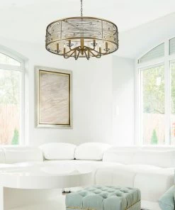 Top 10 ๐ฏ Golden Lighting American Farmhouse Joia 8 Light Chandelier ๐ 14 Golden Lighting American Farmhouse Joia 8 Light Chandelier