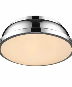 Top 10 💯 Golden Lighting Transitional Looks Duncan 14" Flush Mount 🥰 133 Golden Lighting Transitional Looks Duncan 14