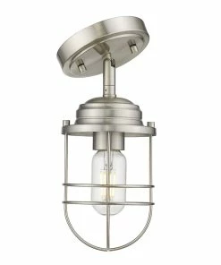 Discount ๐ Golden Lighting Seaport Semi-Flush ๐ 19 Golden Lighting Seaport Semi-Flush