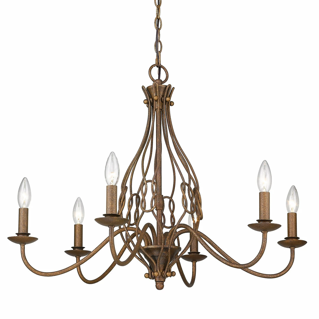 Brand new ๐ Golden Lighting Antoinette 6 Light Chandelier ๐ฅฐ 5 Golden Lighting Antoinette 6 Light Chandelier