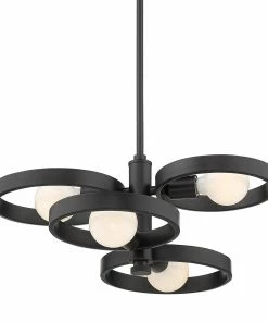 New 🔔 Golden Lighting American Farmhouse Sloane 4 Light Chandelier ✨ 10 Golden Lighting American Farmhouse Sloane 4 Light Chandelier