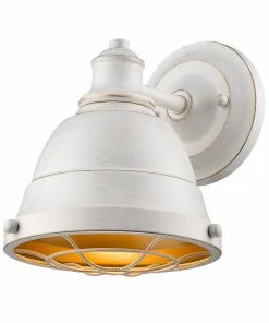 Golden Lighting Bartlett 1 Light Bath Vanity American Farmhouse