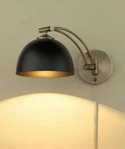 Golden Lighting Rey 1 Light Articulating Wall Sconce