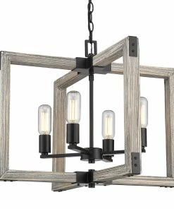 Golden Lighting Lowell 4 Light Chandelier