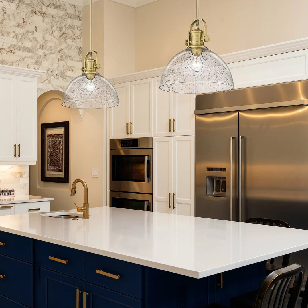 Cheapest 👍 Golden Lighting American Farmhouse Hines 1 Light Large Pendant 👍 7 Golden Lighting American Farmhouse Hines 1 Light Large Pendant