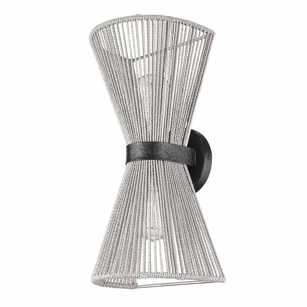 Buy ๐ Golden Lighting American Farmhouse Avon 2 Light Wall Sconce โ๏ธ 5 Golden Lighting American Farmhouse Avon 2 Light Wall Sconce