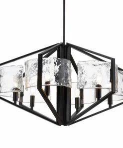 Golden Lighting Varsha 6 Light Chandelier American Farmhouse