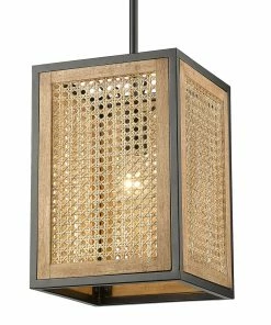 Golden Lighting American Farmhouse Rowan Small Pendant