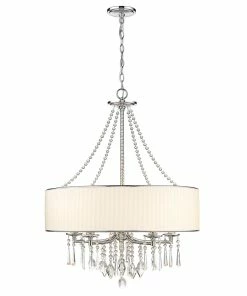 Golden Lighting American Farmhouse Echelon 5 Light Chandelier
