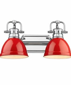 New ✨ Golden Lighting Duncan 2 Light Bath Vanity 👍 206 Golden Lighting Duncan 2 Light Bath Vanity