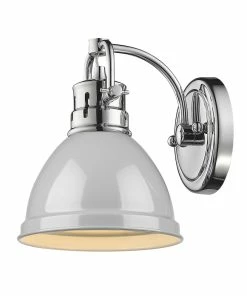 Golden Lighting American Farmhouse Duncan 1 Light Bath Vanity