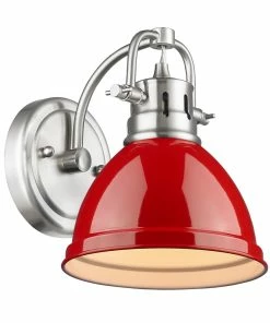 Buy ๐ฅ Golden Lighting American Farmhouse Duncan 1 Light Bath Vanity - Closeout โญ 33 Golden Lighting American Farmhouse Duncan 1 Light Bath Vanity - Closeout