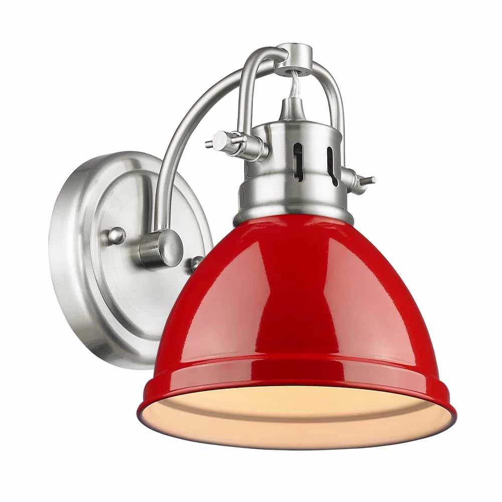 Buy ๐ฅ Golden Lighting American Farmhouse Duncan 1 Light Bath Vanity - Closeout โญ 10 Golden Lighting American Farmhouse Duncan 1 Light Bath Vanity - Closeout