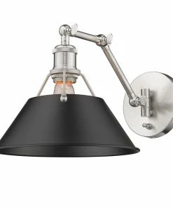 Golden Lighting Transitional Looks Orwell 1 Light Articulating Wall Sconce