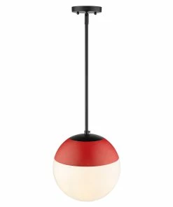 New ๐ Golden Lighting American Farmhouse Dixon 1 Light Pendant With Rod - Closeout โ๏ธ 29 Golden Lighting American Farmhouse Dixon 1 Light Pendant With Rod - Closeout