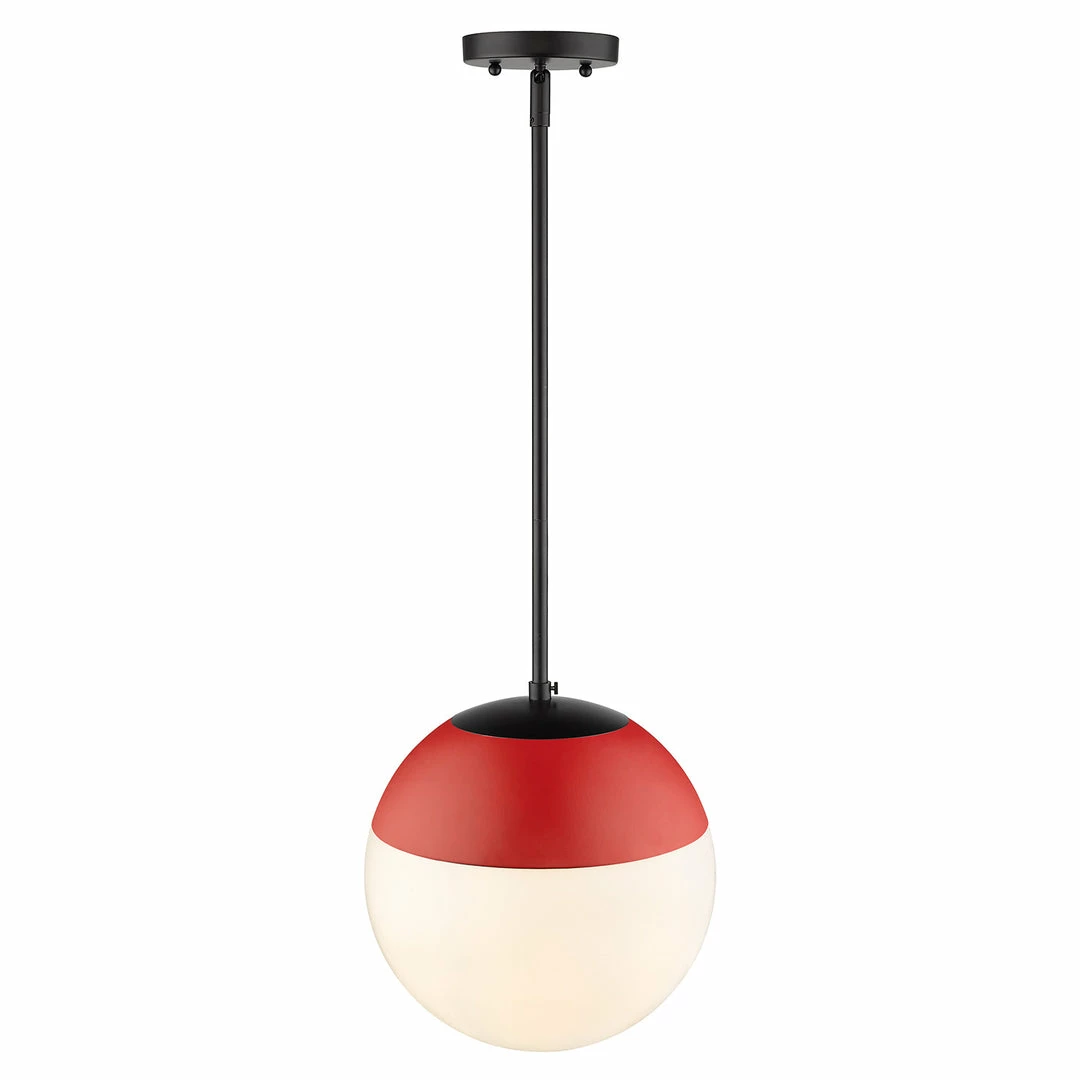 New ๐ Golden Lighting American Farmhouse Dixon 1 Light Pendant With Rod - Closeout โ๏ธ 13 Golden Lighting American Farmhouse Dixon 1 Light Pendant With Rod - Closeout