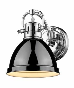 Golden Lighting American Farmhouse Duncan 1 Light Bath Vanity