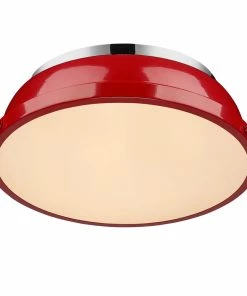 Top 10 💯 Golden Lighting Transitional Looks Duncan 14" Flush Mount 🥰 139 Golden Lighting Transitional Looks Duncan 14