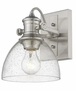 Golden Lighting Hines 1 Light Semi-Flush