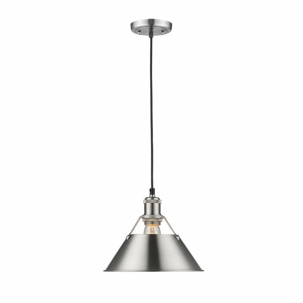 Budget ๐ฏ Golden Lighting Orwell Medium Pendant - 10" American Farmhouse ๐งจ 7 Golden Lighting Orwell Medium Pendant - 10" American Farmhouse