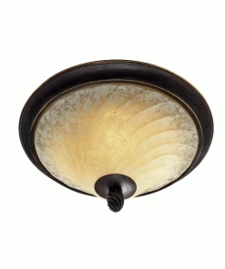 Golden Lighting American Farmhouse Torbellino Flush Mount
